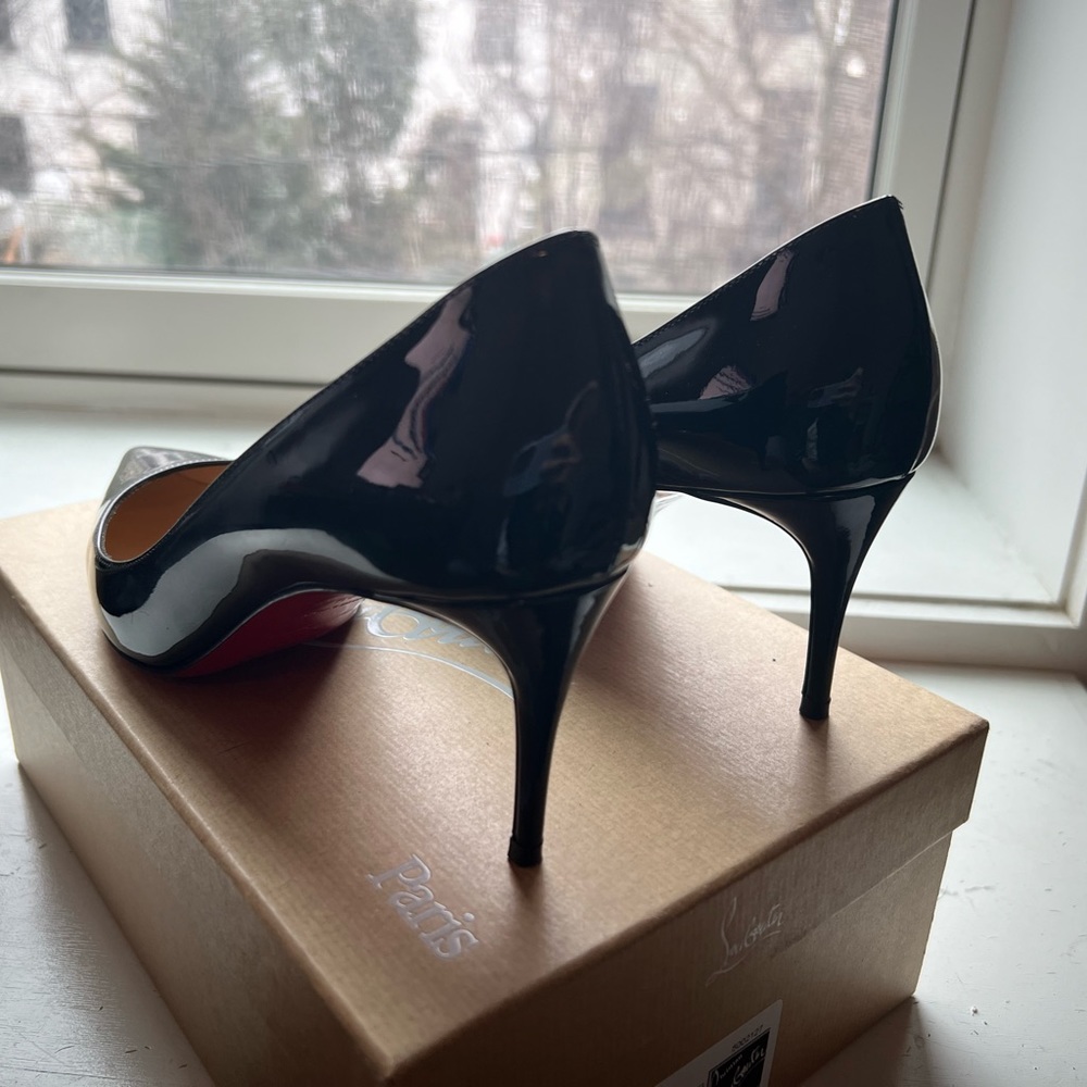 Christian Louboutin - Kate 70mm Patent Black